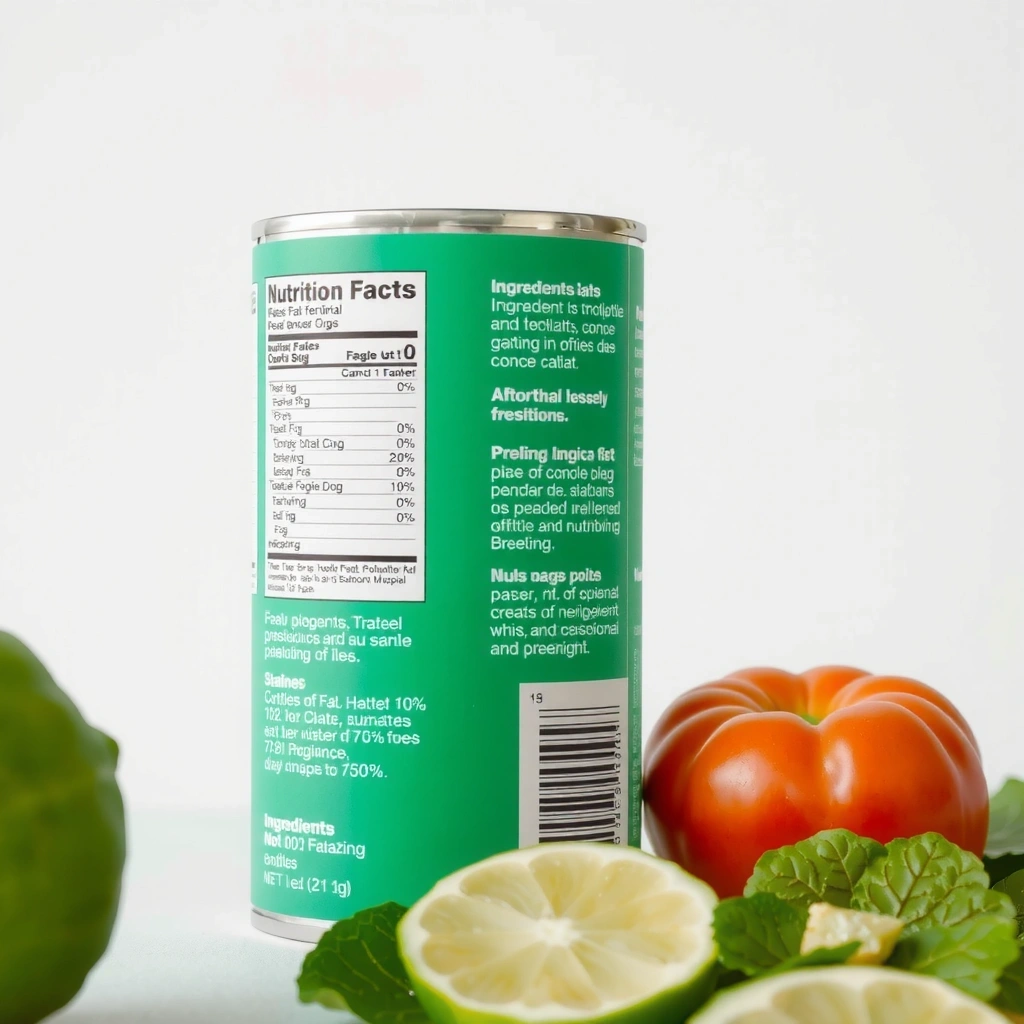 Étiquette alimentaire